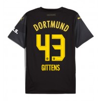 Pánský Fotbalový dres Borussia Dortmund Jamie Bynoe-Gittens #43 2024-25 Venkovní Krátký Rukáv